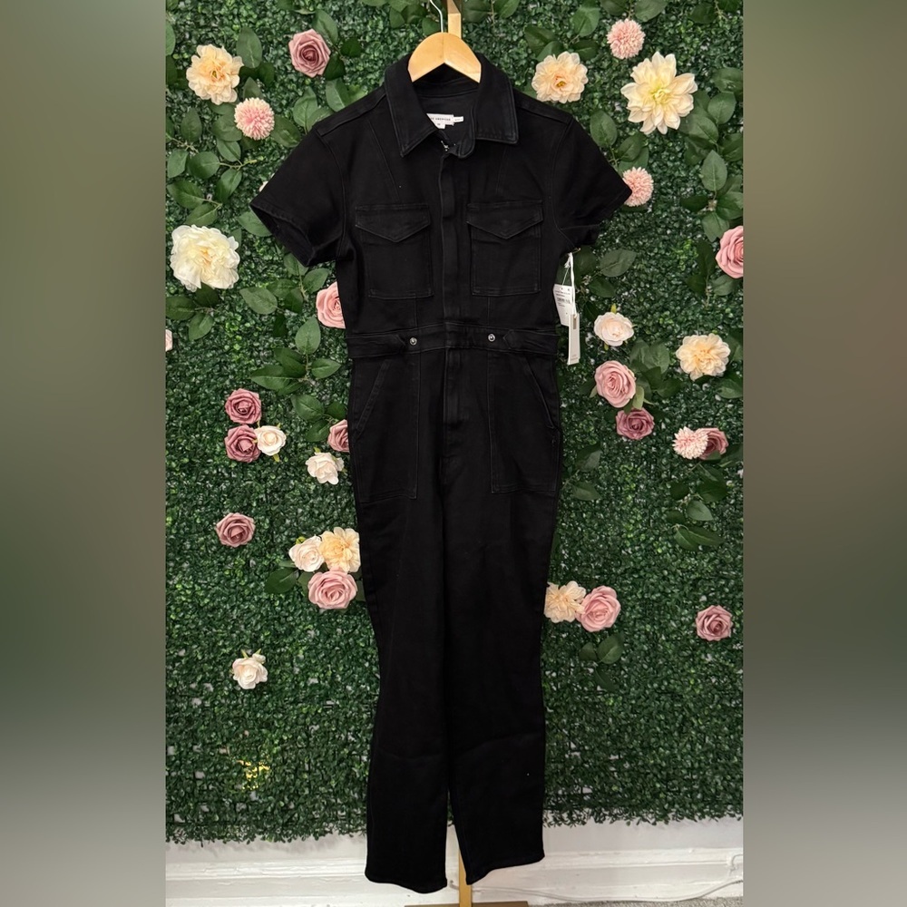 Good American Denim Jumpsuit NWT